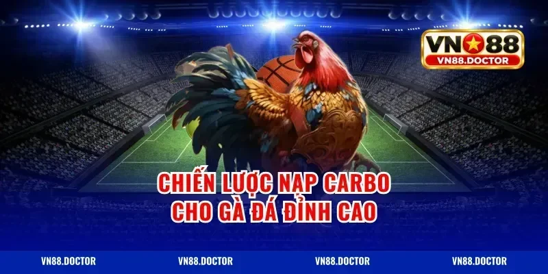 Chiến lược nạp carbo cho gà đá đỉnh cao